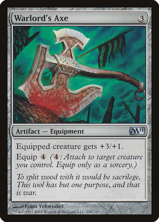 Warlord's Axe [Core Set 2011]