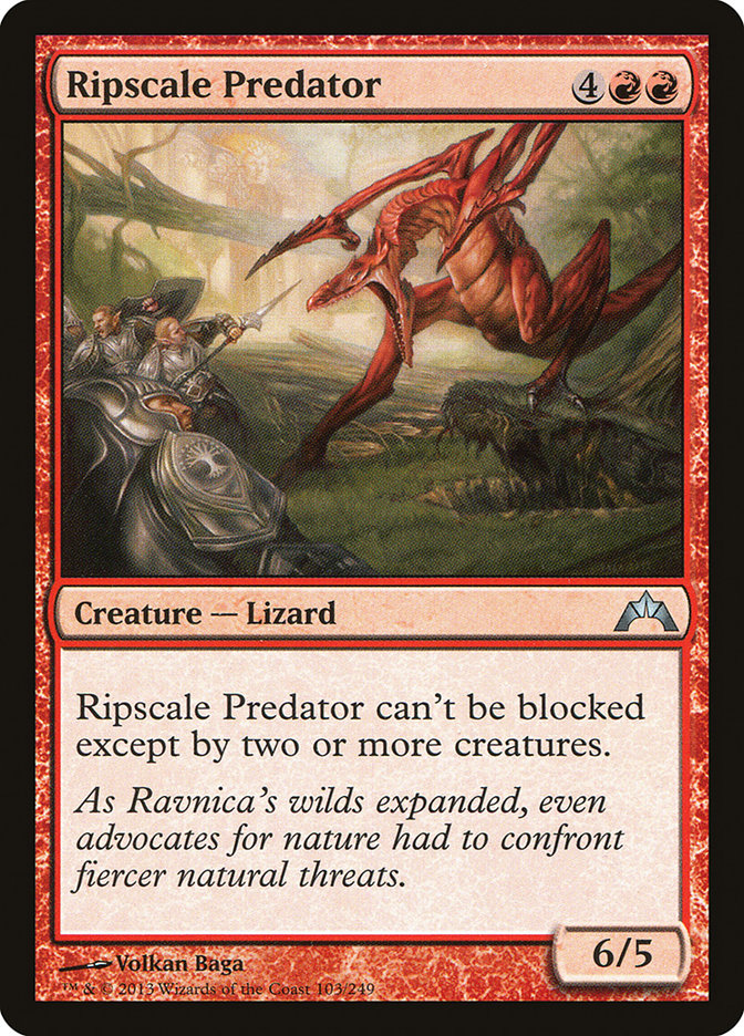 Ripscale Predator [Gatecrash] [Foil]