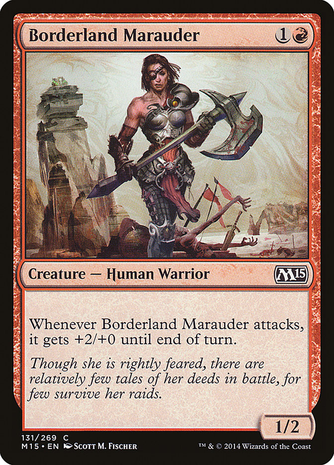Borderland Marauder [Core Set 2015] [Foil]