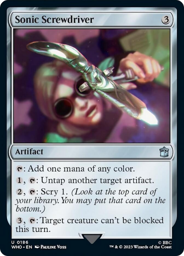 Sonic Screwdriver (0186) [Doctor Who] [Foil]