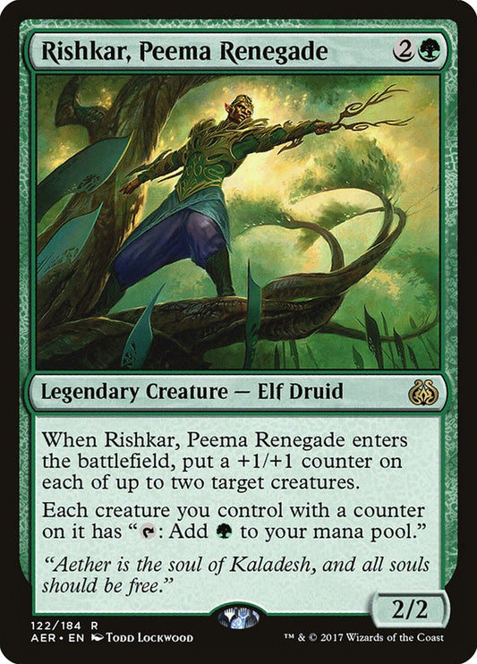 Rishkar, Peema Renegade [Aether Revolt] [Foil]