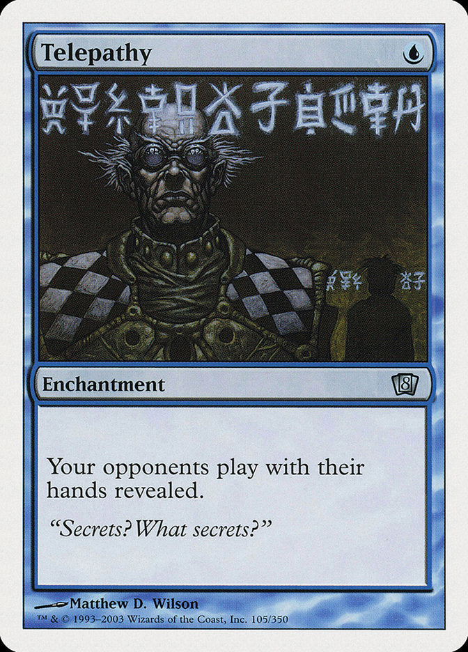 Telepathy [Eighth Edition] [Foil]