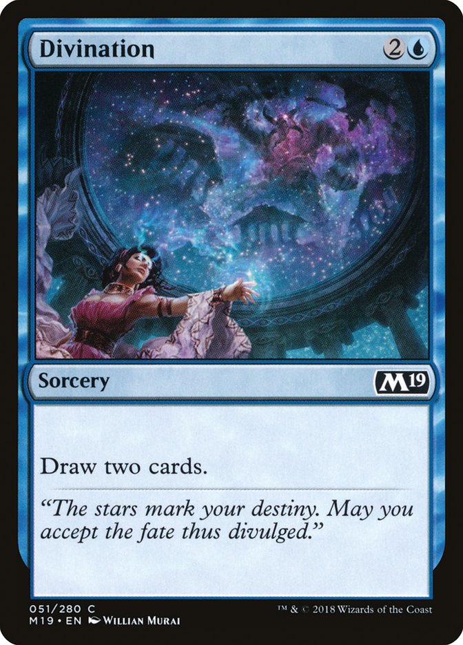 Divination [Core Set 2019] [Foil]