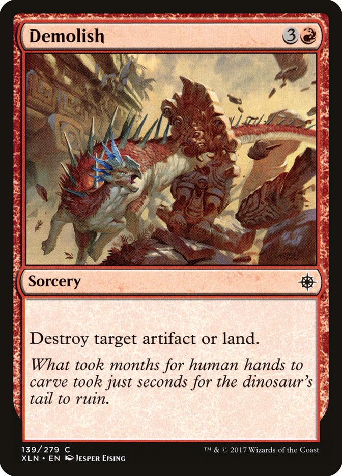 Demolish [Ixalan] [Foil]
