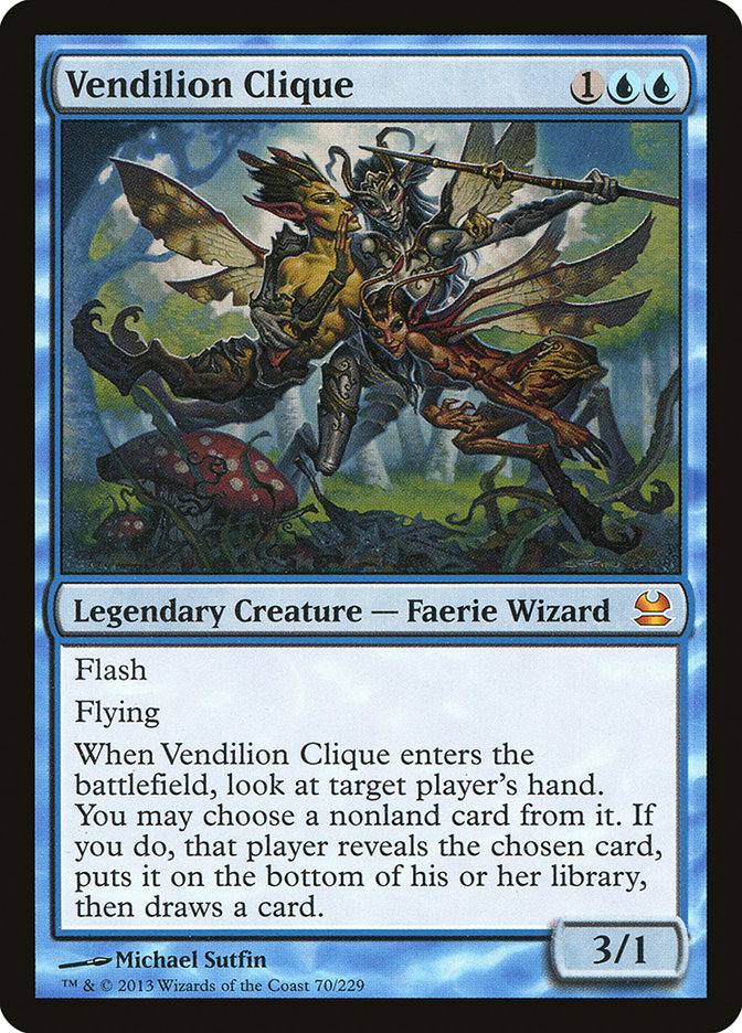 Vendilion Clique [Modern Masters] [Foil]