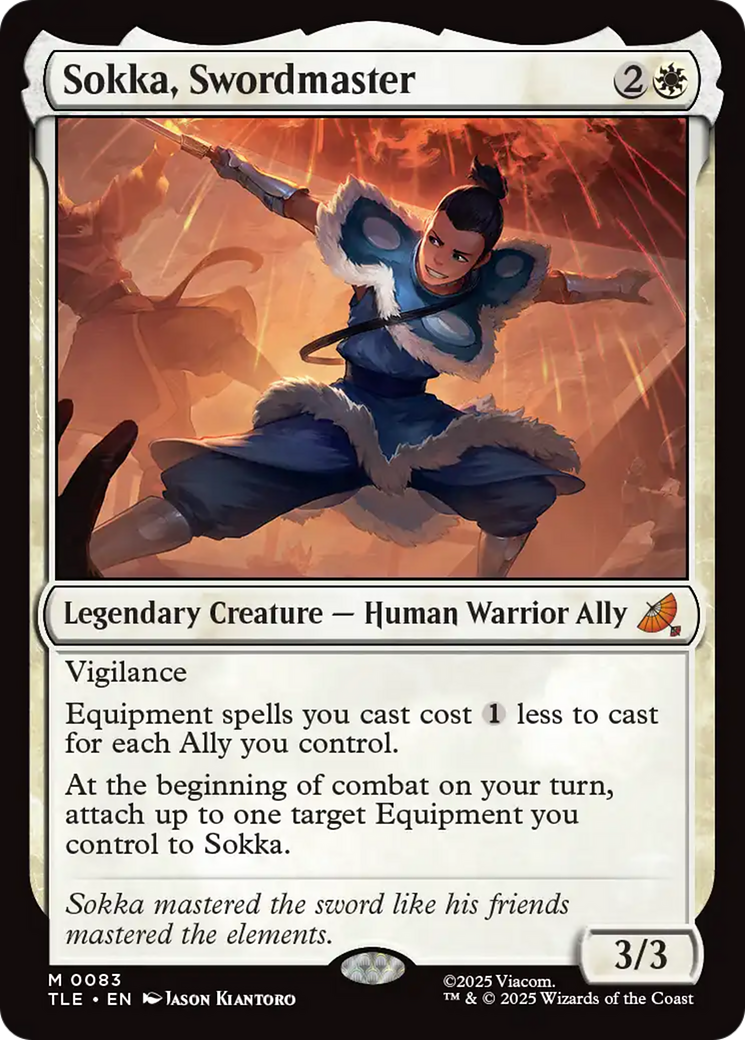 Sokka, Swordmaster [Avatar: The Last Airbender: Eternal-Legal] [Foil]