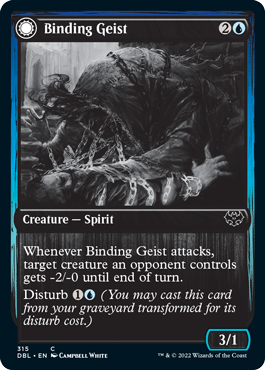 Binding Geist // Spectral Binding [Innistrad: Double Feature] [Foil]