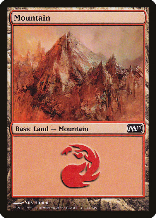 Mountain (244) [Core Set 2011]