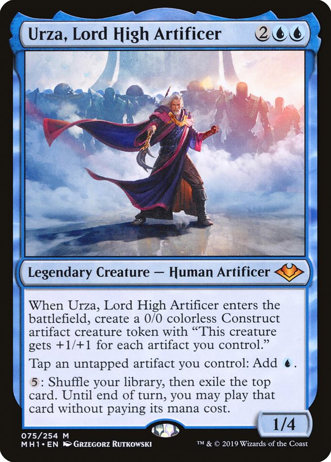 Urza, Lord High Artificer [Modern Horizons] [Foil]
