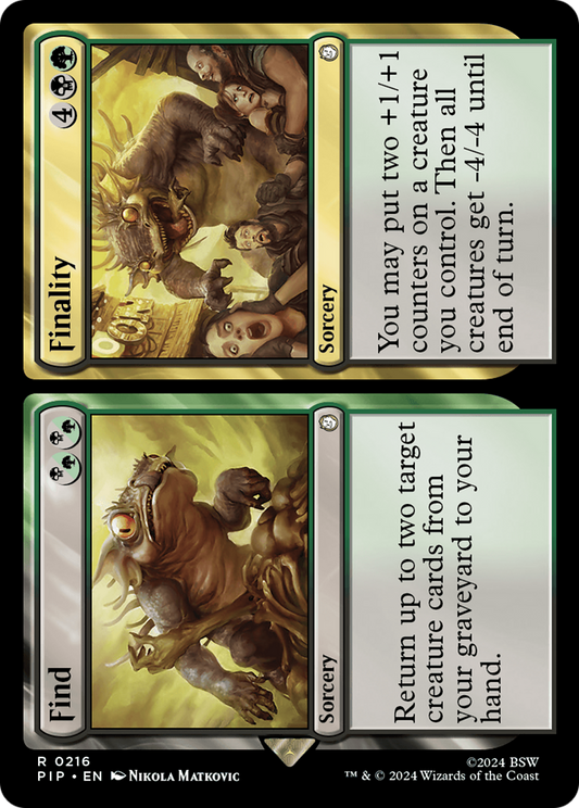 Find // Finality [Fallout] [Foil]
