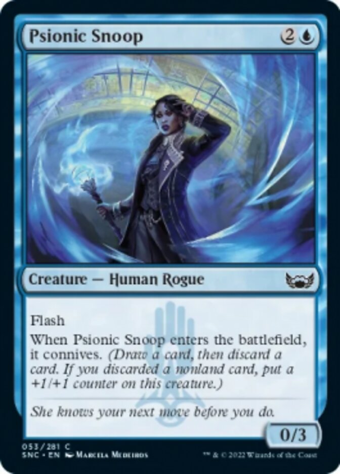 Psionic Snoop [Streets of New Capenna] [Foil]
