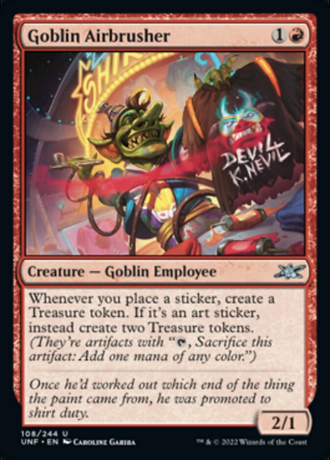 Goblin Airbrusher [Unfinity] [Foil]