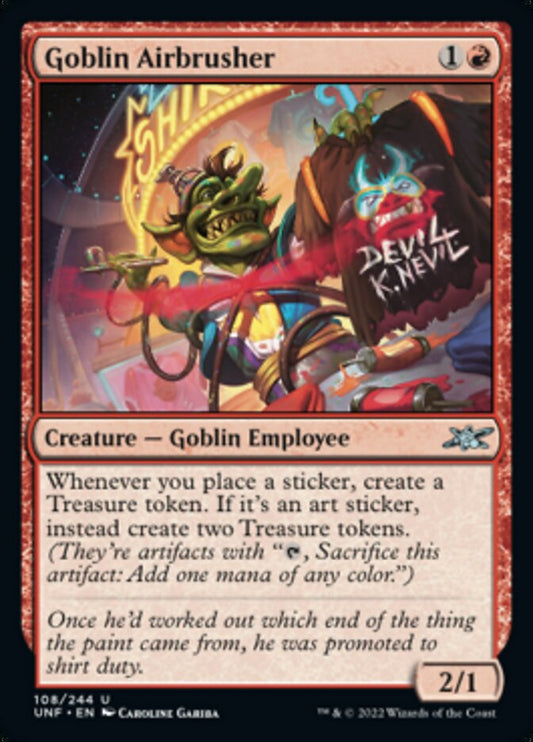 Goblin Airbrusher [Unfinity] [Foil]