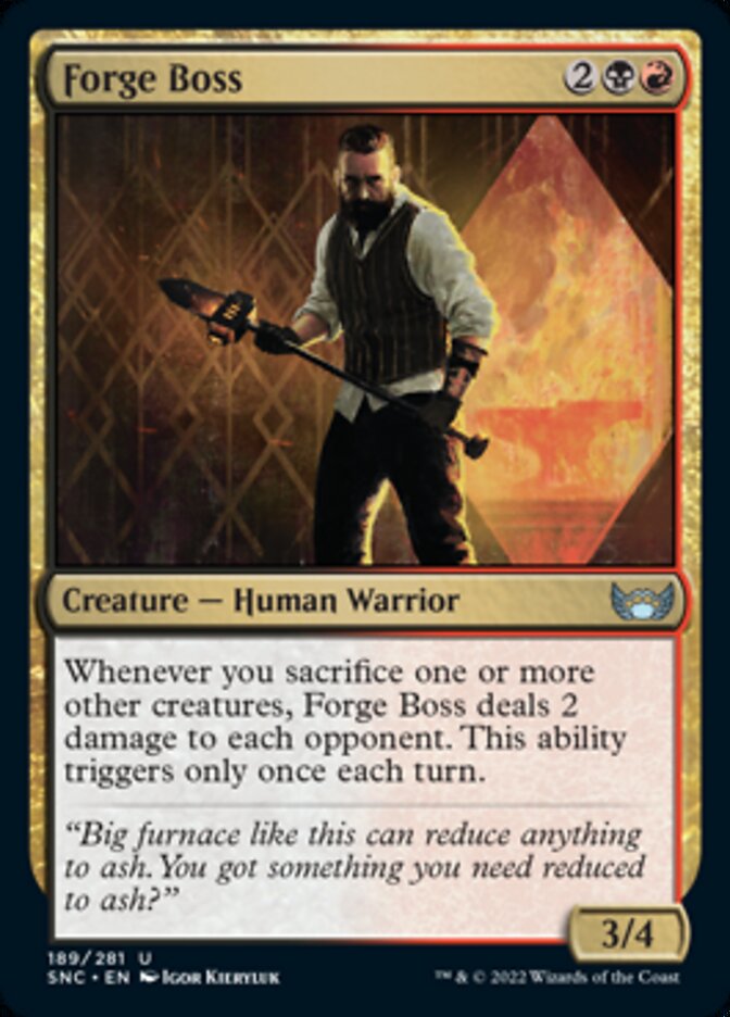 Forge Boss [Streets of New Capenna] [Foil]