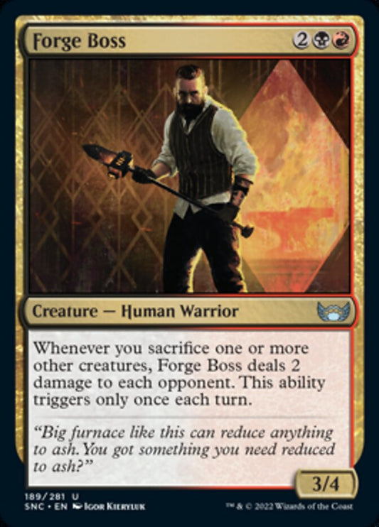 Forge Boss [Streets of New Capenna] [Foil]