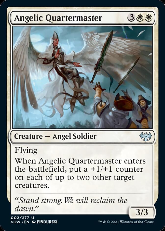 Angelic Quartermaster [Innistrad: Crimson Vow] [Foil]