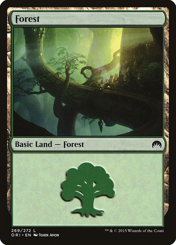 Forest (269) [Magic Origins] [Foil]