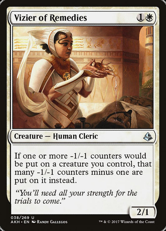 Vizier of Remedies [Amonkhet] [Foil]