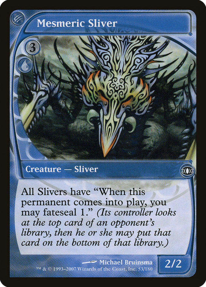 Mesmeric Sliver [Future Sight] [Foil]