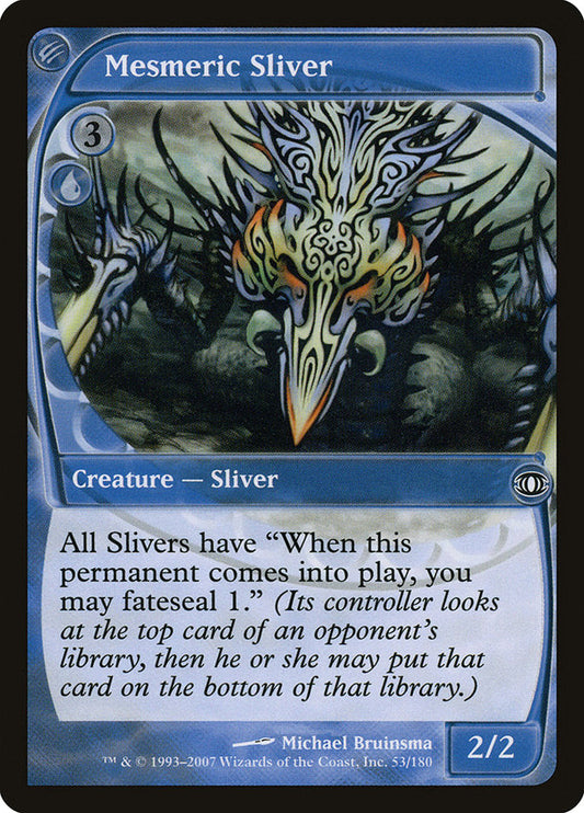 Mesmeric Sliver [Future Sight] [Foil]