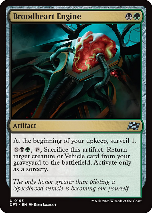 Broodheart Engine [Aetherdrift] [Foil]
