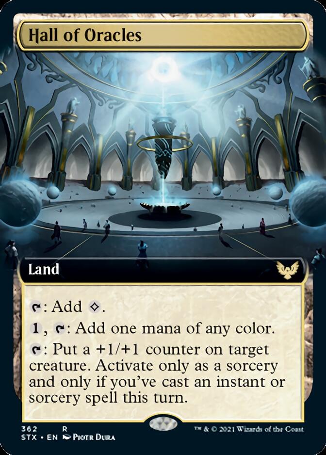 Hall of Oracles (Extended Art) [Strixhaven: School of Mages] [Foil]
