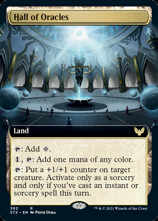 Hall of Oracles (Extended Art) [Strixhaven: School of Mages] [Foil]