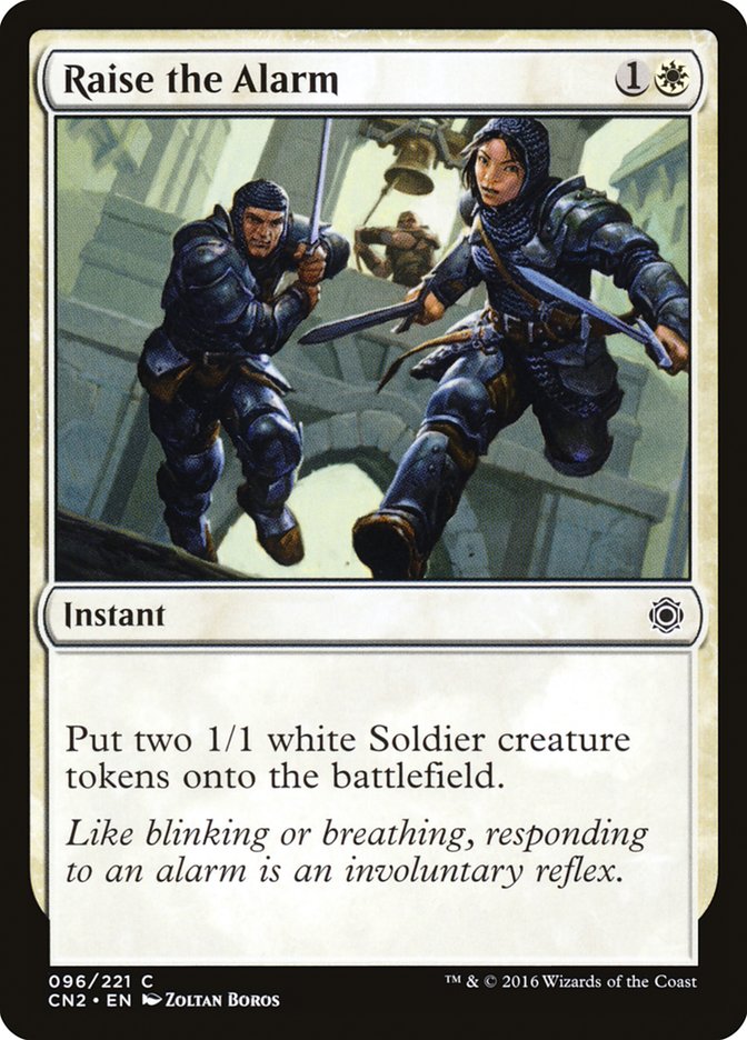 Raise the Alarm [Conspiracy: Take the Crown] [Foil]