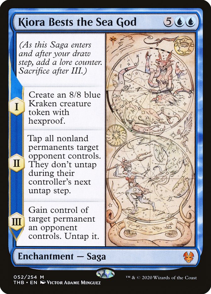 Kiora Bests the Sea God [Theros Beyond Death] [Foil]
