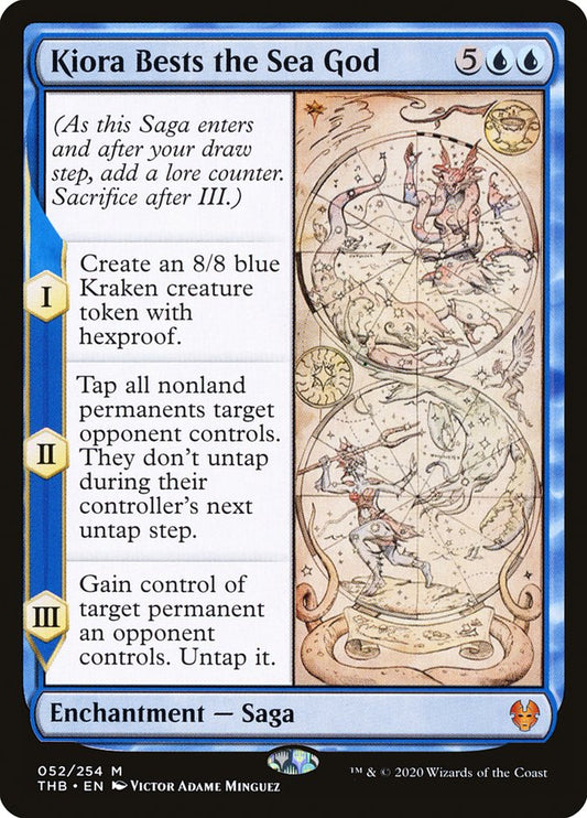 Kiora Bests the Sea God [Theros Beyond Death] [Foil]