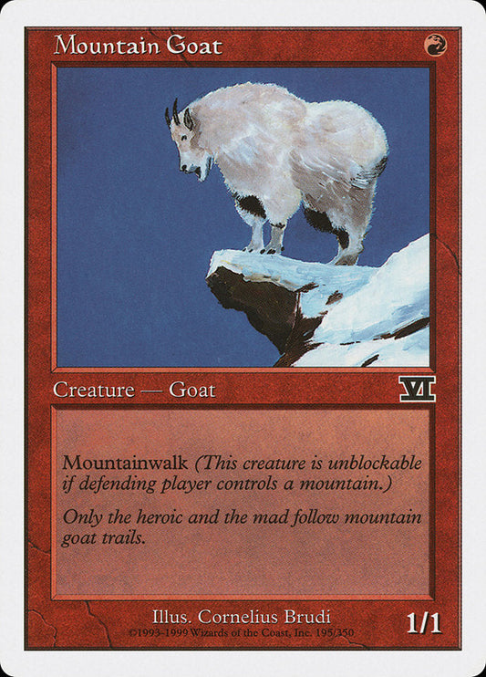 Mountain Goat [Sixth Edition]