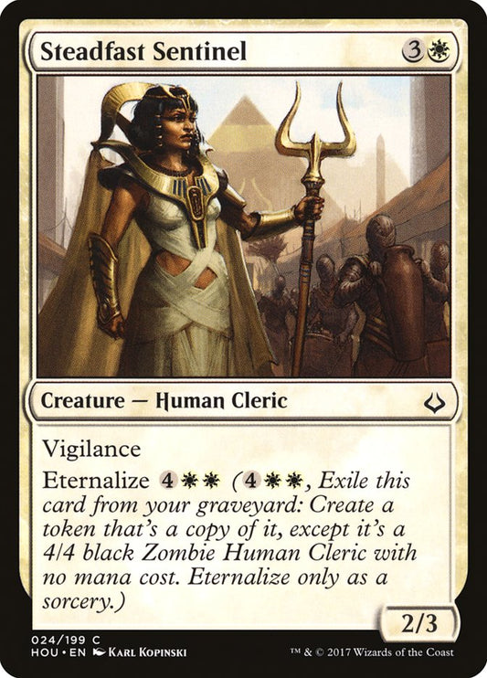 Steadfast Sentinel [Hour of Devastation] [Foil]