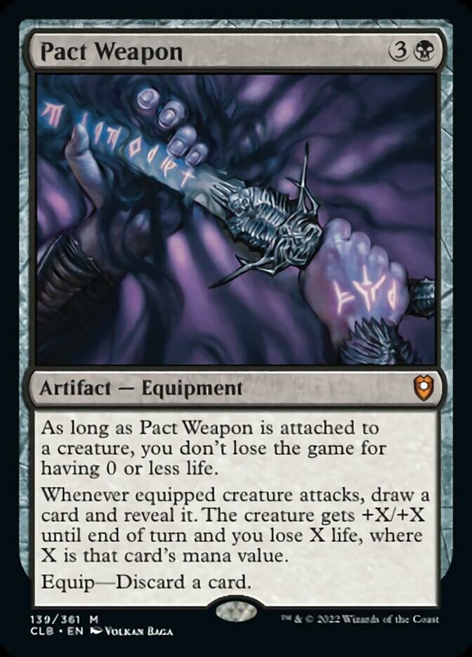Pact Weapon [Commander Legends: Battle for Baldur's Gate] [Foil]