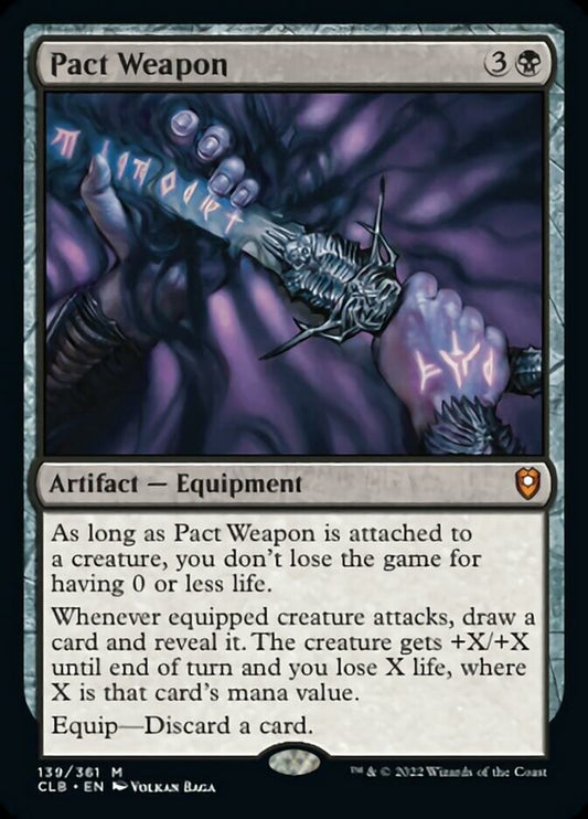 Pact Weapon [Commander Legends: Battle for Baldur's Gate] [Foil]