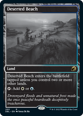 Deserted Beach [Innistrad: Double Feature] [Foil]