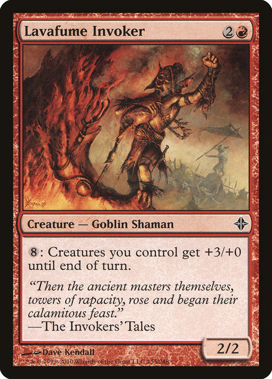 Lavafume Invoker [Rise of the Eldrazi] [Foil]