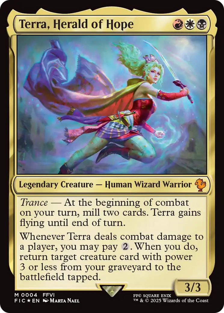 Terra, Herald of Hope [FINAL FANTASY Commander] [Foil]