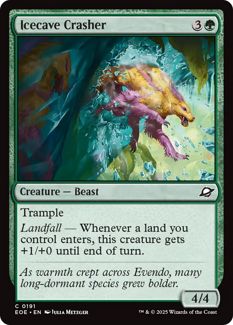Icecave Crasher [Edge of Eternities] [Foil]
