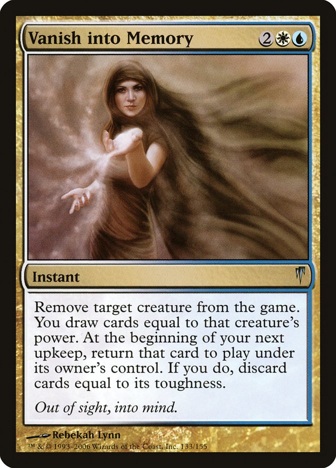 Vanish into Memory [Coldsnap] [Foil]