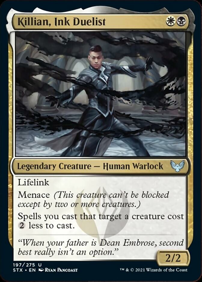 Killian, Ink Duelist [Strixhaven: School of Mages] [Foil]