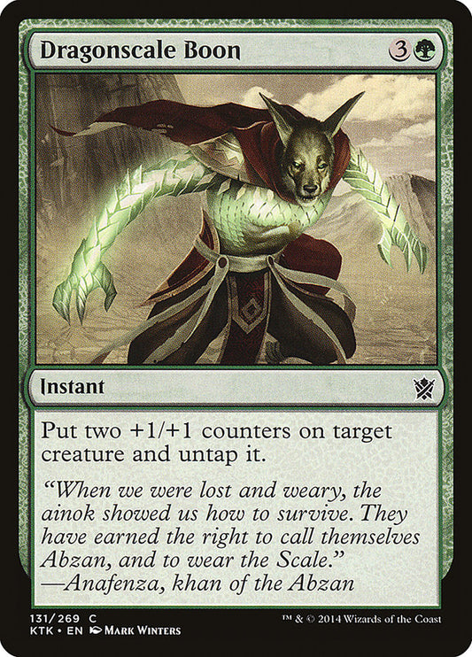 Dragonscale Boon [Khans of Tarkir] [Foil]