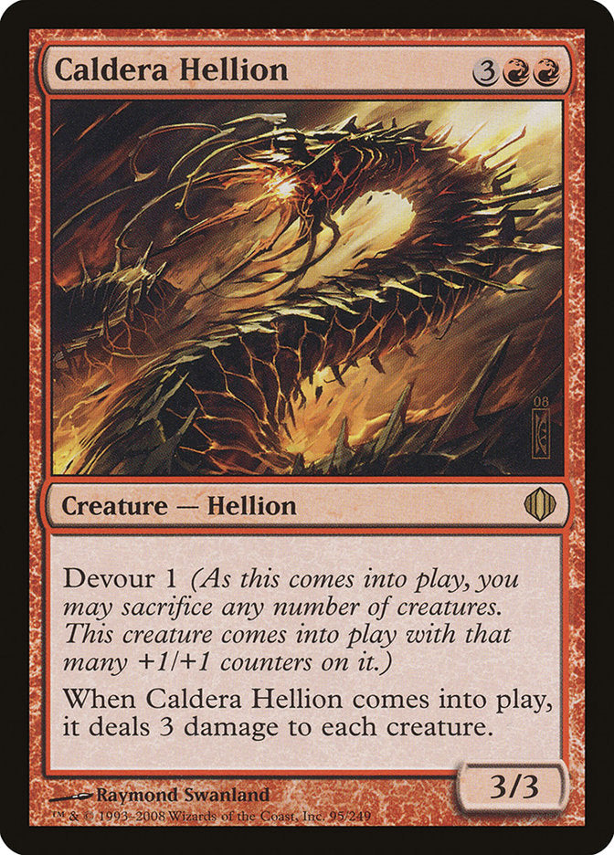 Caldera Hellion [Shards of Alara] [Foil]