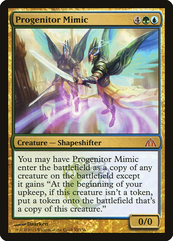 Progenitor Mimic [Dragon's Maze] [Foil]