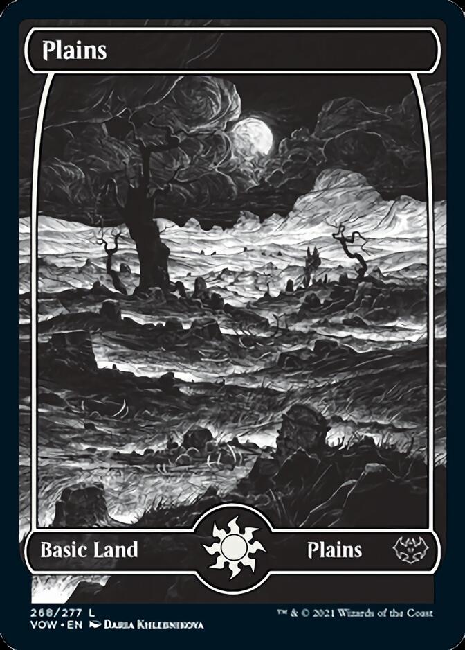 Plains (268) [Innistrad: Crimson Vow] [Foil]