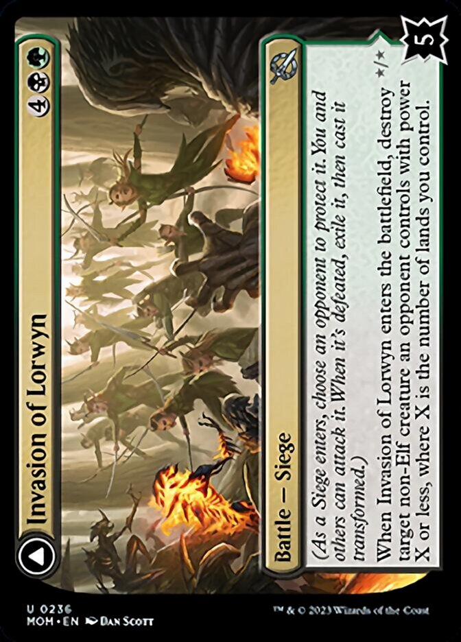 Invasion of Lorwyn // Winnowing Forces [March of the Machine] [Foil]