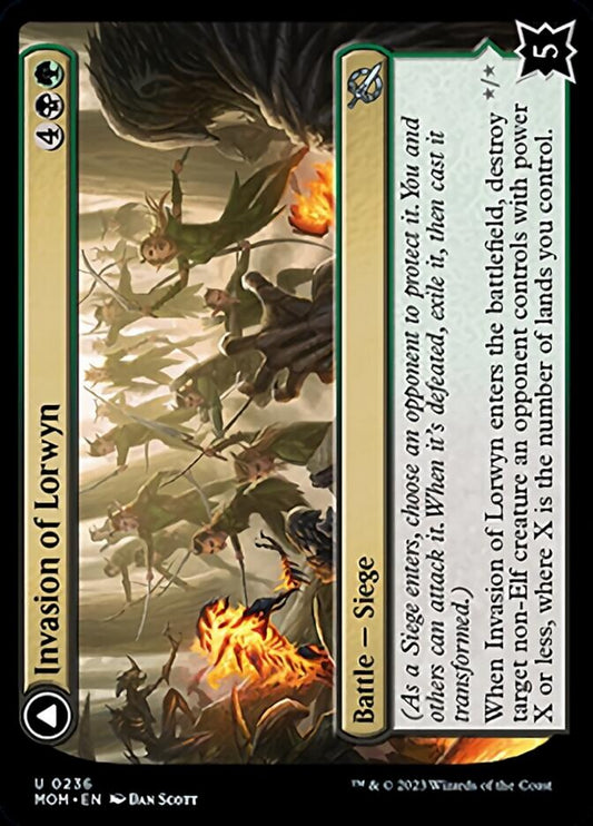 Invasion of Lorwyn // Winnowing Forces [March of the Machine] [Foil]