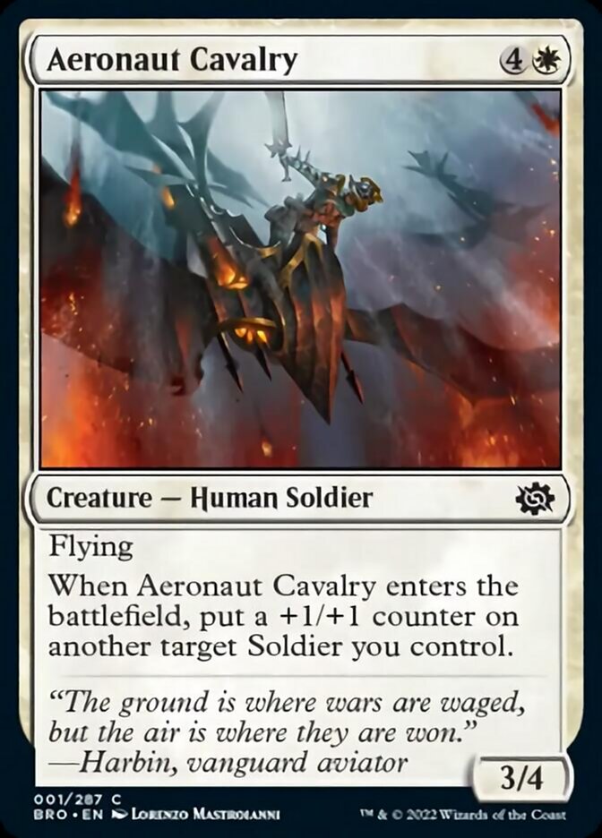 Aeronaut Cavalry [The Brothers' War] [Foil]