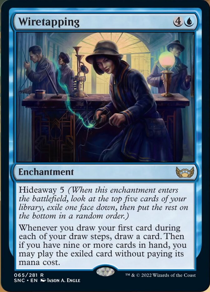 Wiretapping [Streets of New Capenna] [Foil]