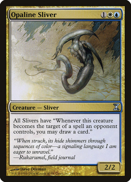 Opaline Sliver [Time Spiral] [Foil]