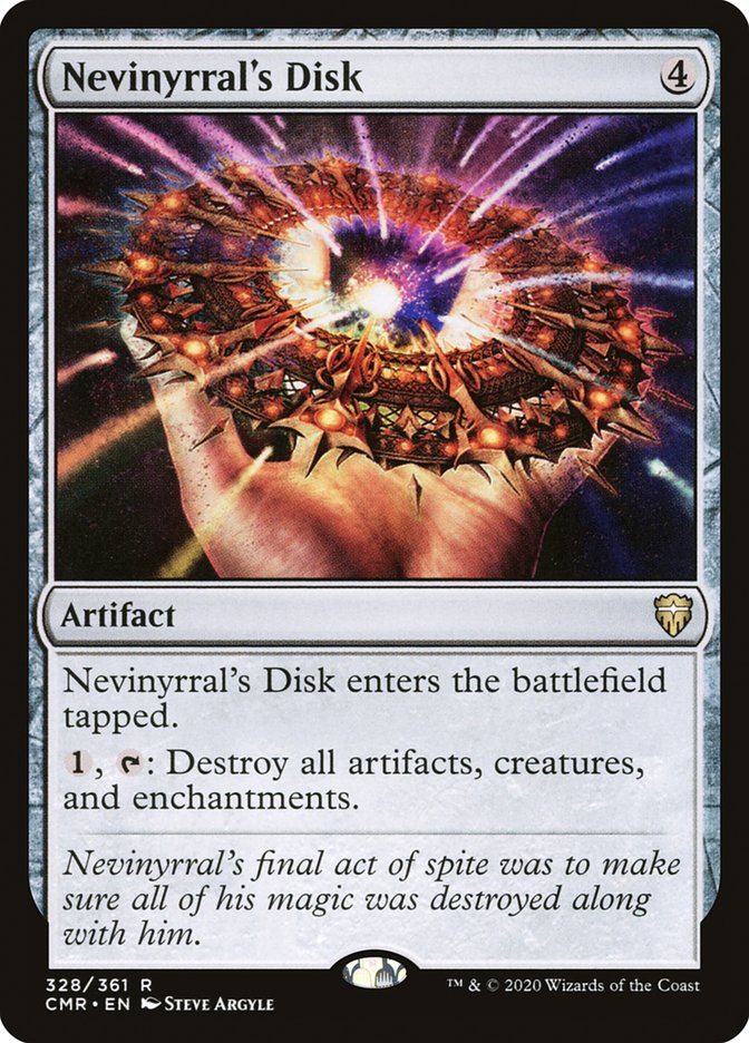 Nevinyrral's Disk [Commander Legends] [Foil]